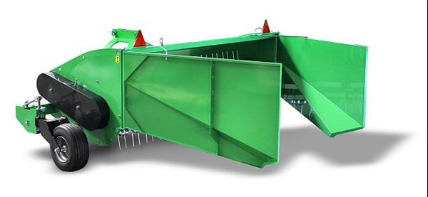 Grote foto talex trommel schudder 2.25 m breed agrarisch harken