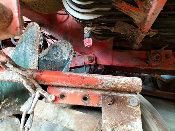Grote foto aardappel plant poot machine structural snaren pootmachine agrarisch zaaimachines