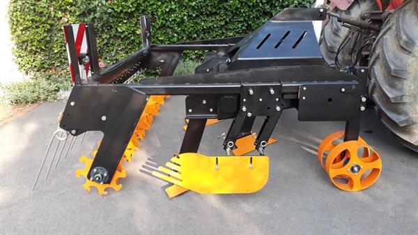 Grote foto lagrot schaaf machine agrarisch akkerbouw