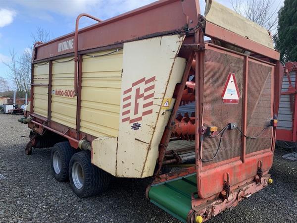 Grote foto krone met losband turbo 5000 agrarisch oogstmachines