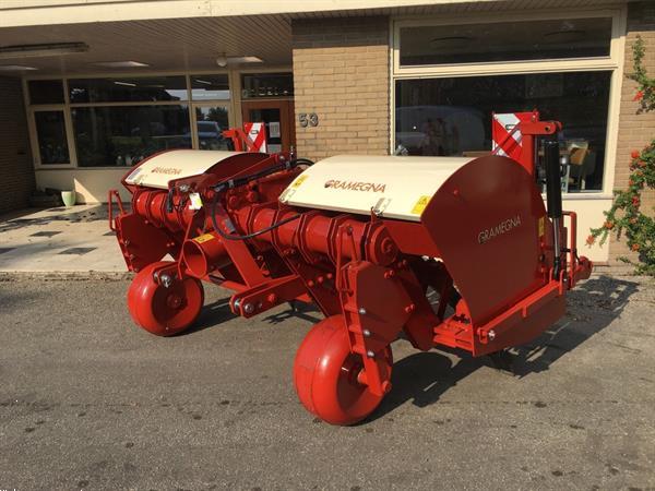Grote foto gramegna krukasspitmachine optioneel met hef en smeersysteem agrarisch akkerbouw