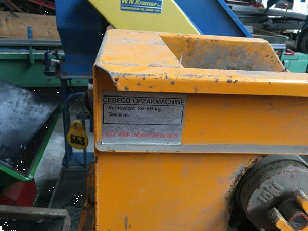 Grote foto cebeco opzak machine afweger 25 50 kilo agrarisch algemeen