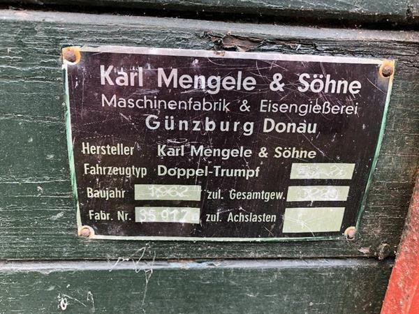 Grote foto mengele es25 agrarisch algemeen