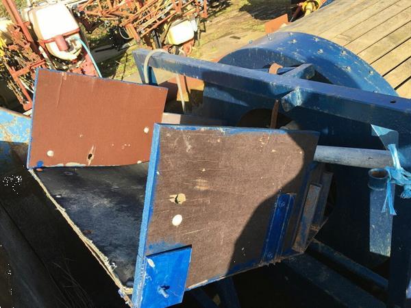 Grote foto mobiele spoeltrommel 7 meter lang agrarisch oogstmachines