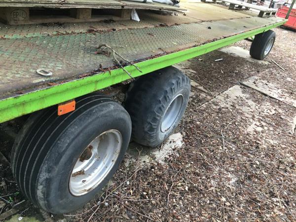 Grote foto zeilen wagen landbouw wagen met zeilen 8.8 meter lang agrarisch algemeen