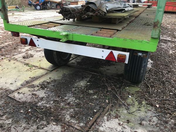 Grote foto zeilen wagen landbouw wagen met zeilen 8.8 meter lang agrarisch algemeen