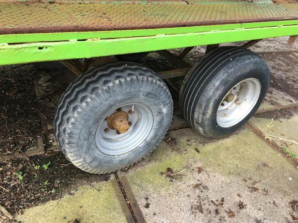 Grote foto zeilen wagen landbouw wagen met zeilen 8.8 meter lang agrarisch algemeen
