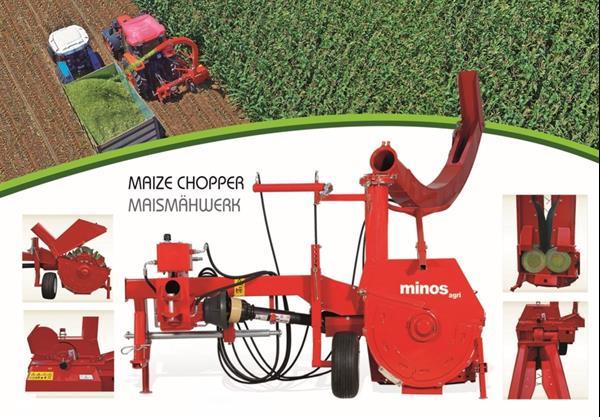 Grote foto kramer minos mais hakselaar 1 rij agrarisch oogstmachines