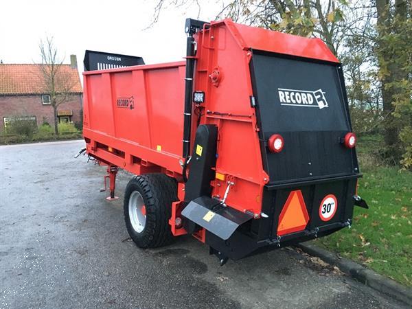 Grote foto 4 kuubs breedstrooier compost mest kramer record met wielbesturing spoor 1.50 compacte breedstrooier agrarisch strooiers
