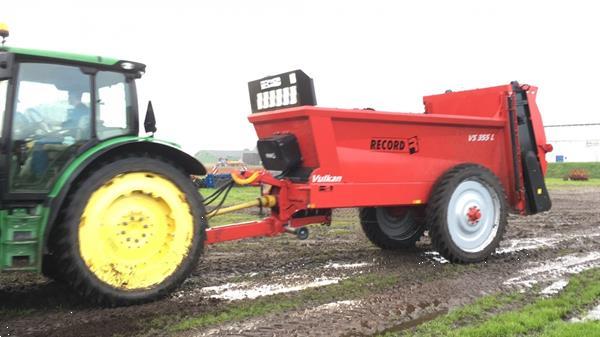 Grote foto 4 kuubs breedstrooier compost mest kramer record met wielbesturing spoor 1.50 compacte breedstrooier agrarisch strooiers