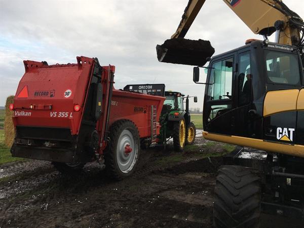 Grote foto kramer record breedstrooier compact gestuurd agrarisch strooiers