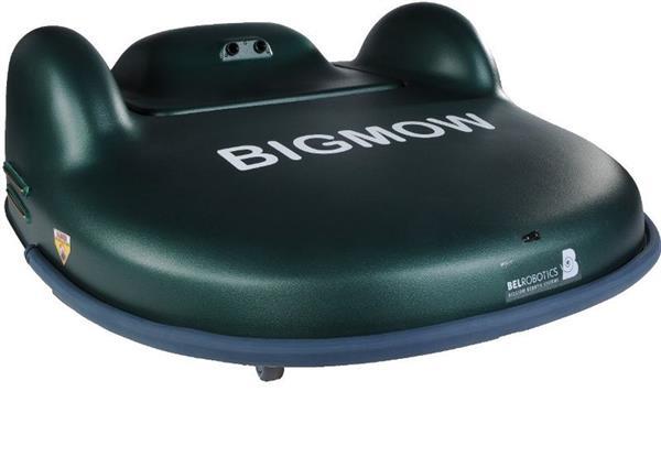 Grote foto diversen belrobotics robotmaaier nieuw en gebruikt bigmow parcmow voetbal rugby grasvelden 850 1050 tuin en terras handmaaiers