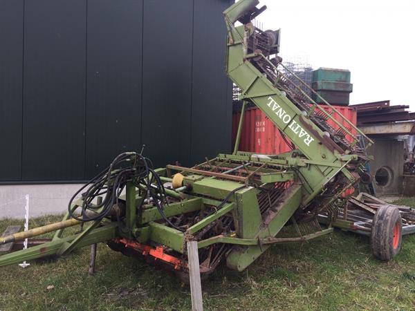 Grote foto bieten oogst machine lader 2 rij agrarisch oogstmachines