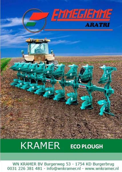 Grote foto kramer eco ploeg emmegiemme on land in de veur agrarisch akkerbouw