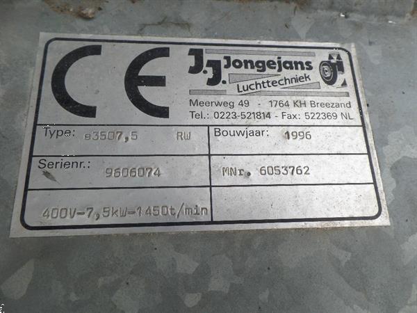 Grote foto jongeneel 7.5 kw agrarisch algemeen