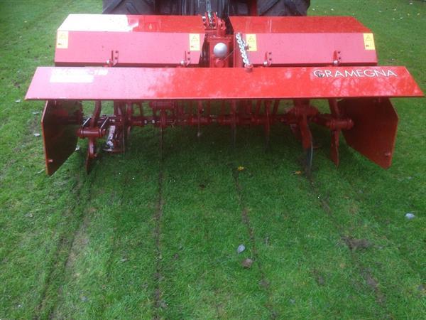 Grote foto gramegna gras zoden beluchter agrarisch akkerbouw
