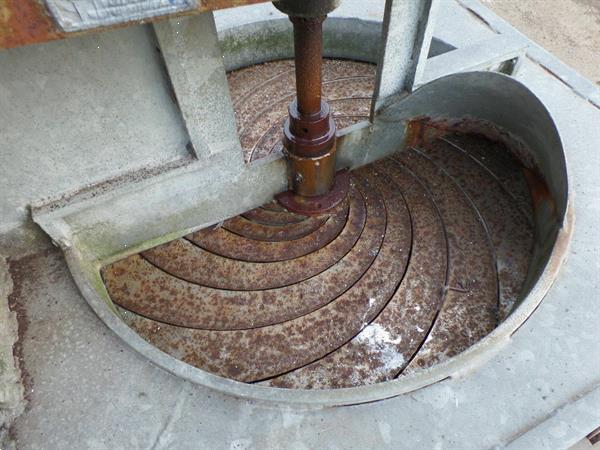 Grote foto rvs snijmachine rvs snijmachine agrarisch oogstmachines