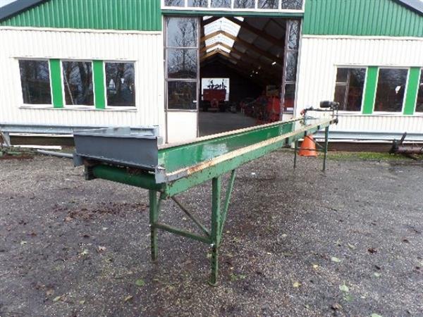 Grote foto vlakke band transportband 6 meter lang 60 cm breed doe het zelf en verbouw onderdelen en accessoires
