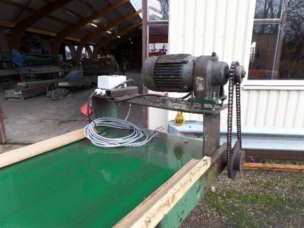 Grote foto vlakke band transportband 6 meter lang 60 cm breed doe het zelf en verbouw onderdelen en accessoires