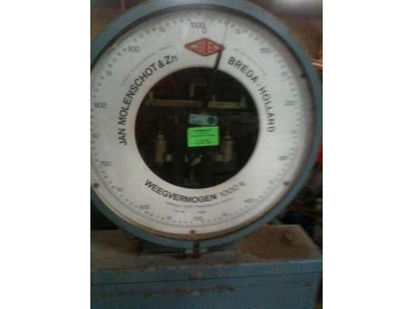 Grote foto weegschaal 1000 kg agrarisch algemeen