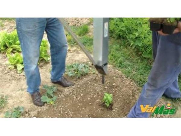 Grote foto handmatig plantmachine moesttuin valmas handmatig plantmachine voor groenten en bloembolle agrarisch zaaimachines