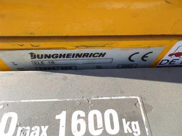 Grote foto jungheinrich ele 16 palletwagen doe het zelf en verbouw aanbouwdelen