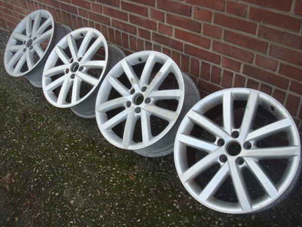 Grote foto 18 originele highline volkswagen golf 6 7 5x112 auto onderdelen banden en velgen