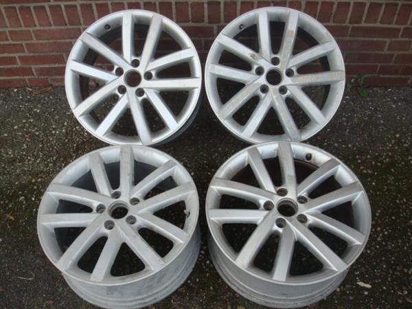 Grote foto 18 originele highline volkswagen golf 6 7 5x112 auto onderdelen banden en velgen