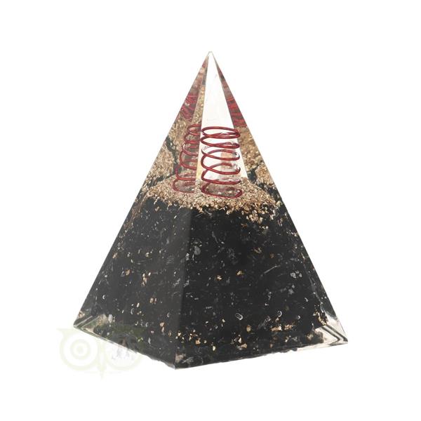 Grote foto orgoniet piramide toermalijn bloem des levens 5 x 5 x 8 cm verzamelen overige verzamelingen
