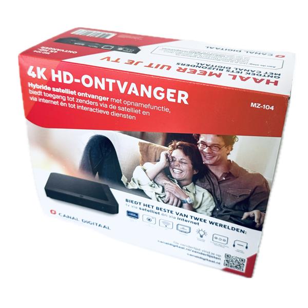Grote foto canal digitaal mz 104 hd 4k uhd met ingebouwde smartcard telecommunicatie zenders en ontvangers
