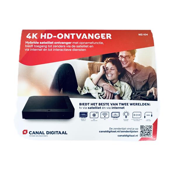 Grote foto canal digitaal mz 104 hd 4k uhd met ingebouwde smartcard telecommunicatie zenders en ontvangers