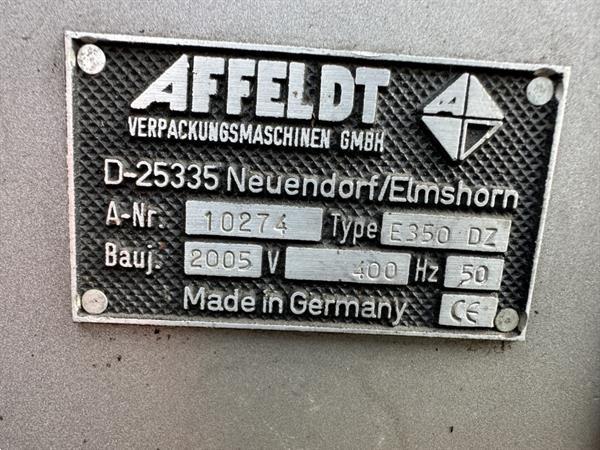 Grote foto affeldt e350 dz verticale flowpacker voor voorbedrukte folie agrarisch tuinbouw