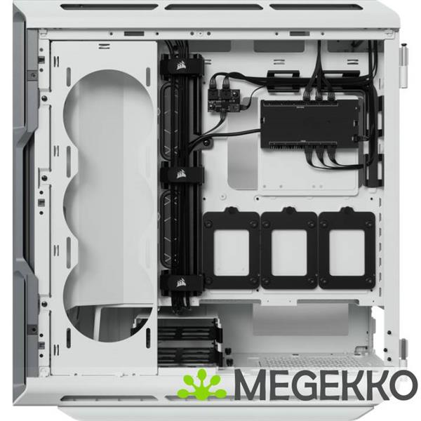 Grote foto corsair icue 5000t rgb tempered glass white computers en software behuizingen en kasten