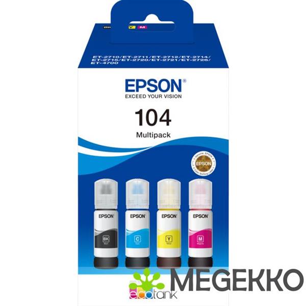 Grote foto epson 104 ecotank origineel multipack computers en software printers