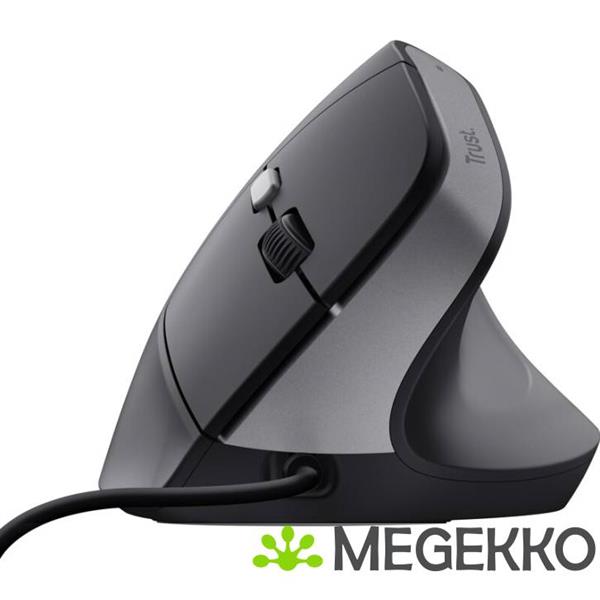 Grote foto trust bayo v2 verticale ergonomische muis zwart computers en software overige computers en software