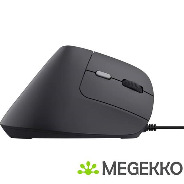 Grote foto trust bayo v2 verticale ergonomische muis zwart computers en software overige computers en software