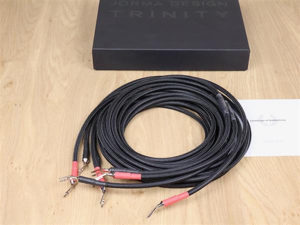 Grote foto jorma design trinity highend audio speaker cables 3 5 metre audio tv en foto onderdelen en accessoires