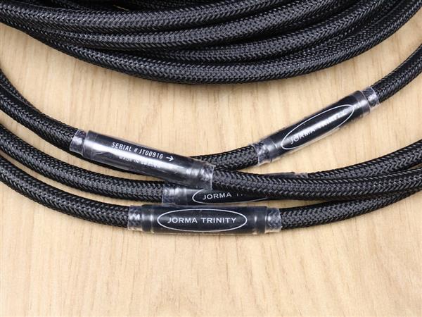 Grote foto jorma design trinity highend audio speaker cables 3 5 metre audio tv en foto onderdelen en accessoires