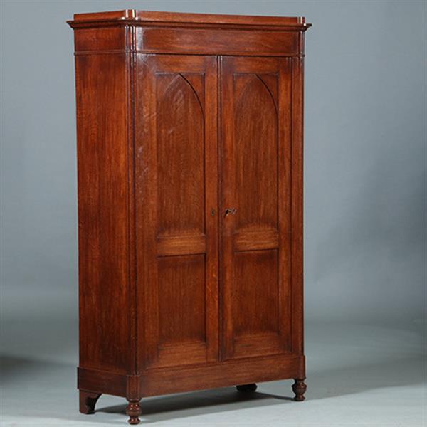 Grote foto klein hollands poortkastje ca 1825 in bijzonder fraaie kleur en staat no.260605 antiek en kunst stoelen en banken