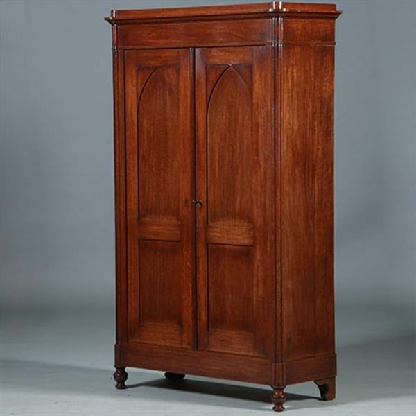 Grote foto klein hollands poortkastje ca 1825 in bijzonder fraaie kleur en staat no.260605 antiek en kunst stoelen en banken