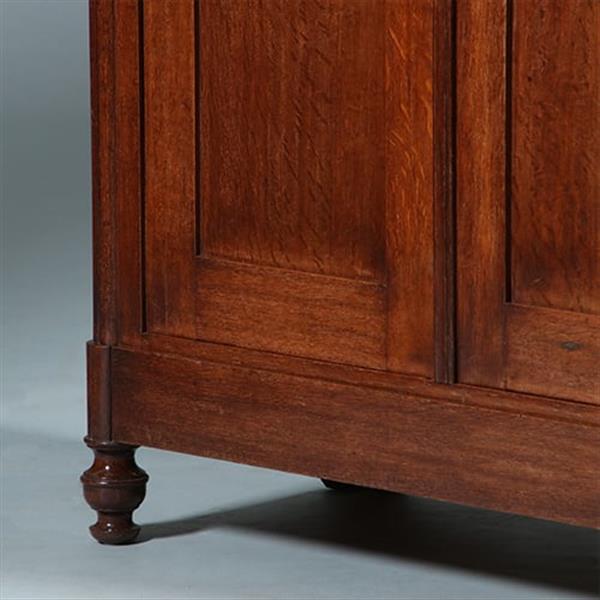 Grote foto klein hollands poortkastje ca 1825 in bijzonder fraaie kleur en staat no.260605 antiek en kunst stoelen en banken