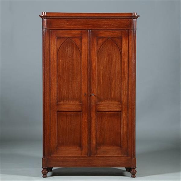 Grote foto klein hollands poortkastje ca 1825 in bijzonder fraaie kleur en staat no.260605 antiek en kunst stoelen en banken