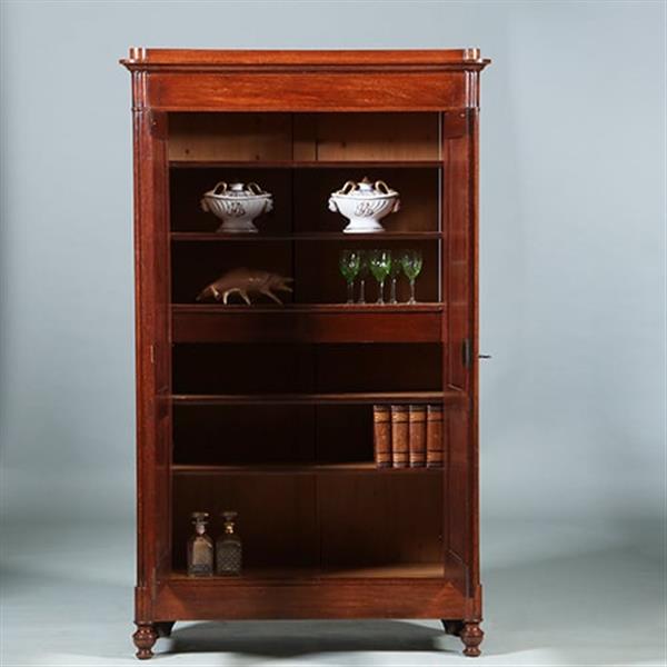 Grote foto klein hollands poortkastje ca 1825 in bijzonder fraaie kleur en staat no.260605 antiek en kunst stoelen en banken