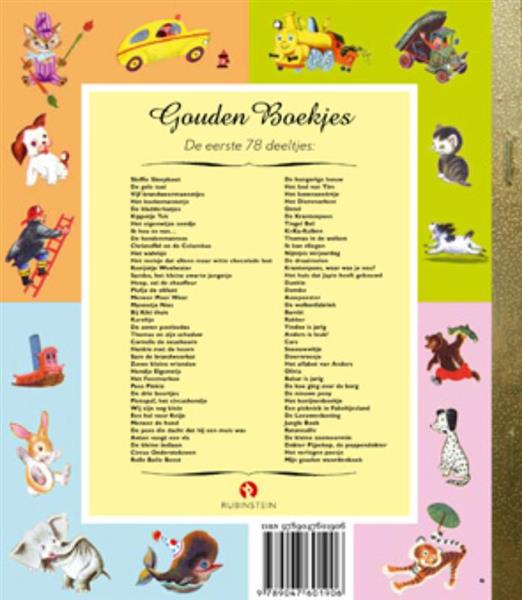 Grote foto de koe ging over de berg gouden boekjes boeken jeugd 13 jaar en ouder