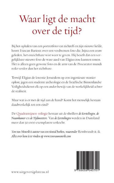 Grote foto de tijdmeesters de quadrantijnen trilogie 3 boeken thrillers