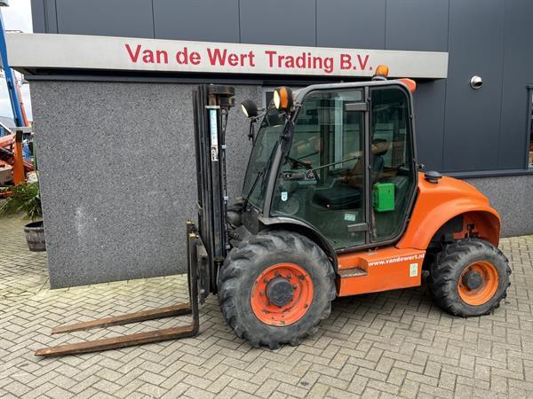 Grote foto ruwterreinheftruck ausa c 250hx4 triplo 370 freelift sideshift 2260uur kubota diesel 2016 agrarisch heftrucks
