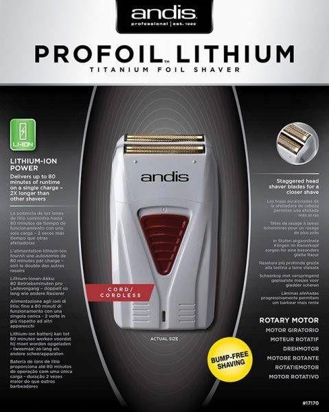 Grote foto andis profoil lithium shaver kleding dames sieraden