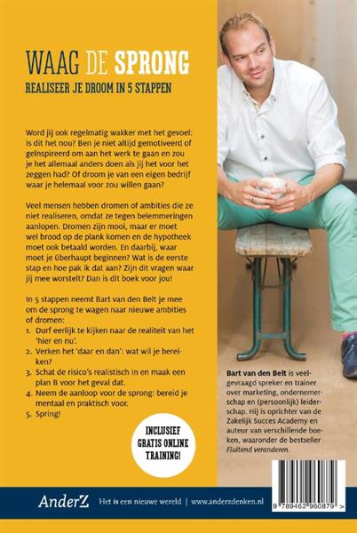 Grote foto waag de sprong boeken psychologie