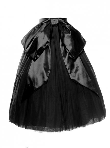 Grote foto glamour bunny bow in black. kleding dames overige kledingstukken