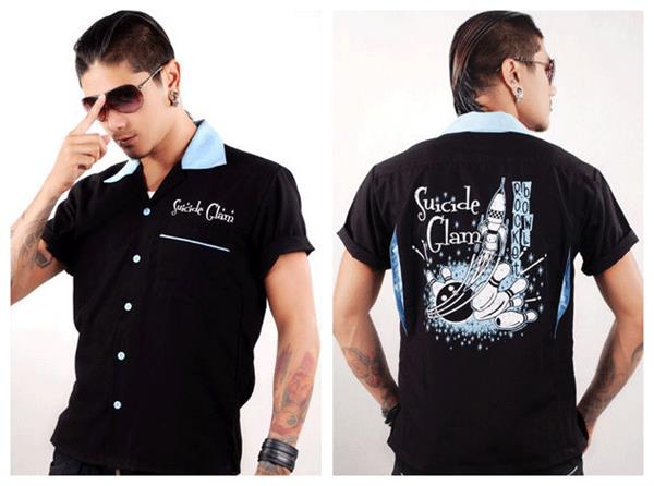 Grote foto suicide glam rocket bowl. kleding heren overige herenkleding